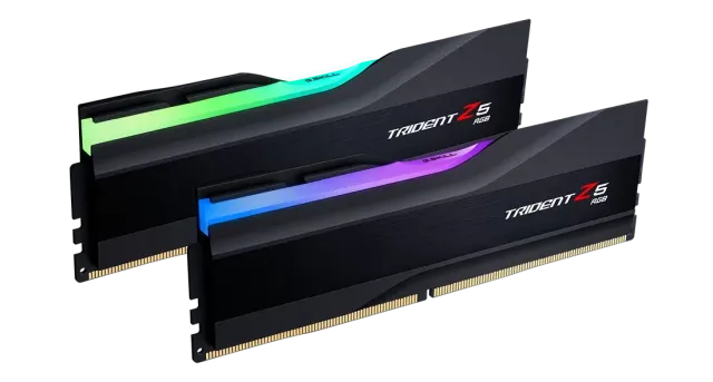 Оперативная память DDR5 64 Gb 6000 MHz G.Skill TRIDENT Z5 RGB Black (F5-6000J3238G32GX2-TZ5RK) купить! 