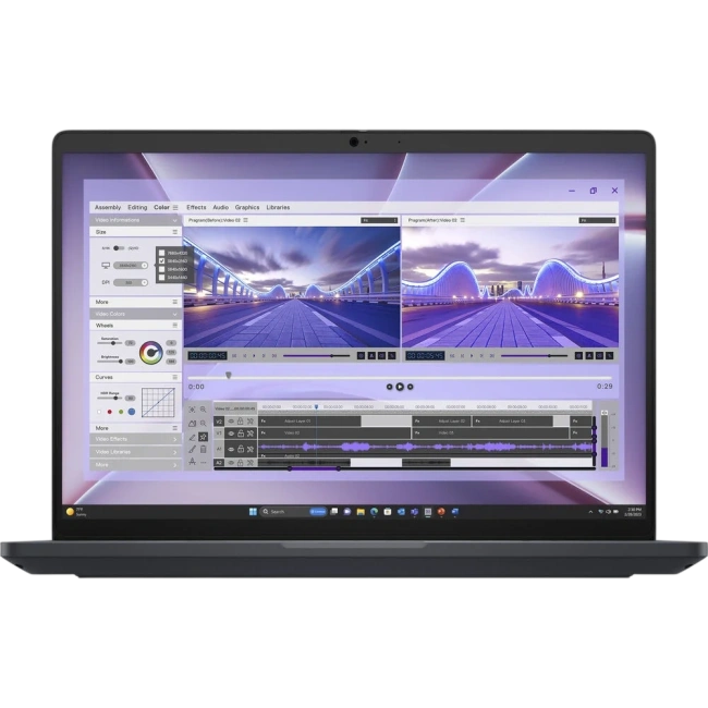 Ноутбук Dell Pro Max 16 Premium (Ultra 7 255H/16" 1920x1200 120Hz/32Gb/512Gb SSD/NVIDIA RTX PRO 1000 Blackwell 8Gb/Wi-Fi/Bluetooth/Win 11 Pro) Русская клавиатура, Gray - фото