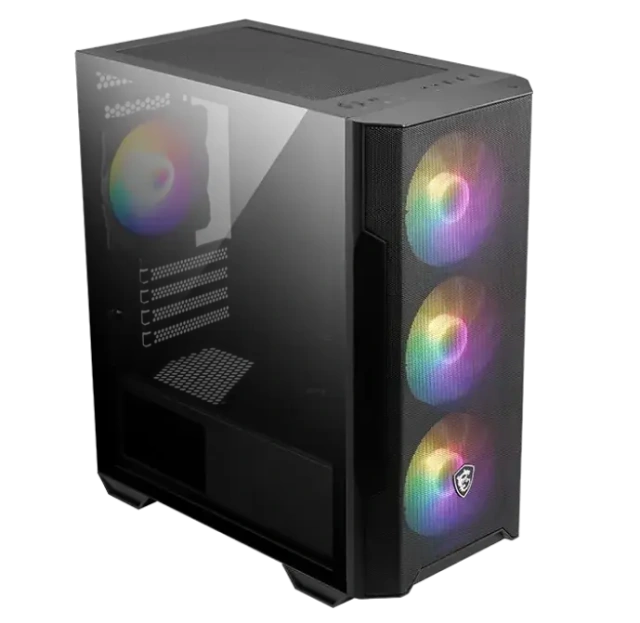 Компьютерный корпус MSI MAG FORGE M100R ARGB TG Window (306-7G20R21-809) Black купить! 
