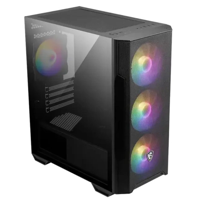 Компьютерный корпус MSI MAG FORGE M100R ARGB TG Window (306-7G20R21-809) Black купить! 