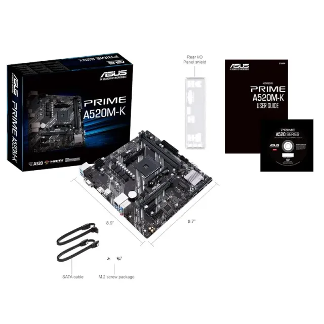 Материнская плата ASUS PRIME A520M-K купить! 