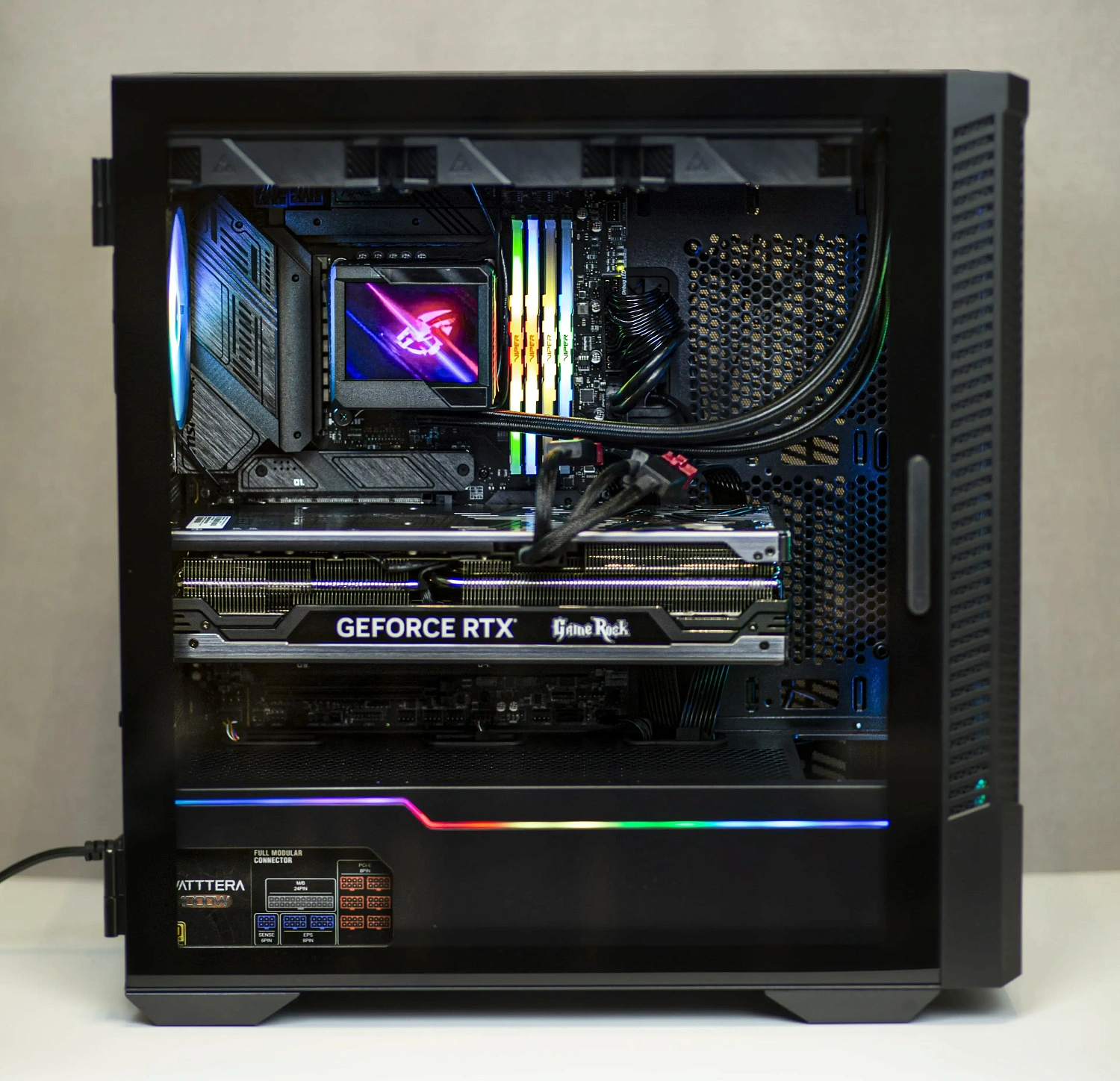 Игровой компьютер 678104 ( Ryzen 9 7900X 4.7 ГГц/X670/32 ГБ DDR5 4.8 ГГц/1 ТБ SSD/Radeon RX 6800 16 ГБ/Блок 850W/Корпус MSI MPG VELOX 100R/Win 10 Pro Trial)