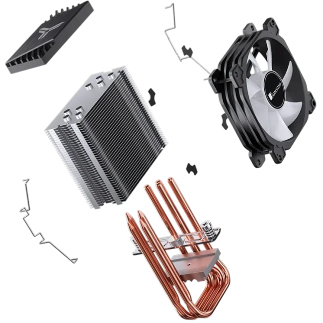 Кулер для процессора JONSBO CR-1400 E Dynamic Multi-Color LED Black купить! 