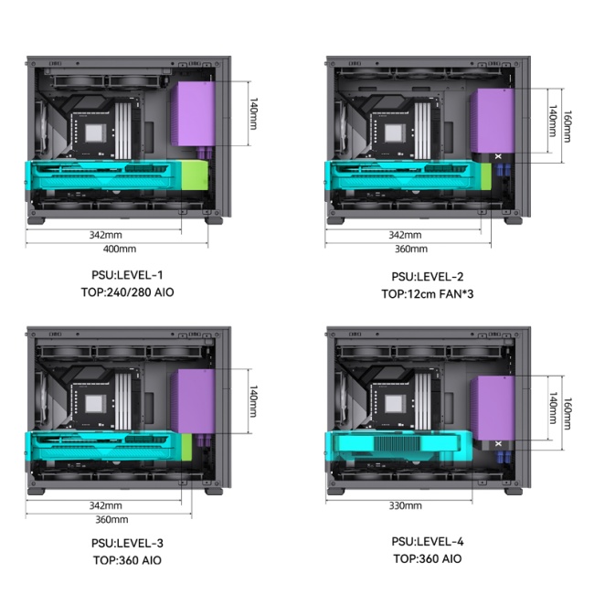 Компьютерный корпус Jonsbo D31 STD SC TG Black купить! 