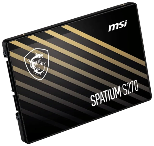 Твердотельный накопитель SSD 120 ГБ 2.5" SATA MSI SPATIUM S270 (S78-4406NP0-P83) купить! 