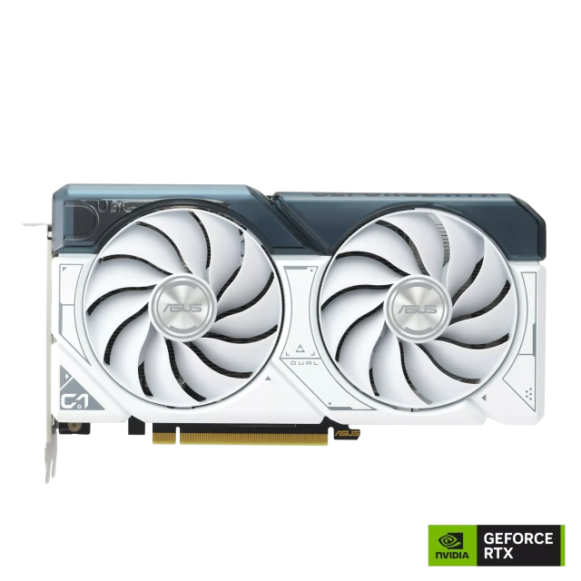 Видеокарта ASUS GeForce RTX 4060 TI 8GB (DUAL-RTX4060TI-O8G-WHITE), Retail купить! 