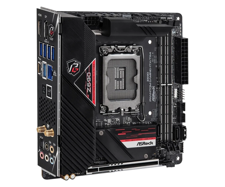 Материнская плата ASRock Z690 Phantom Gaming-ITX/TB4 купить! 