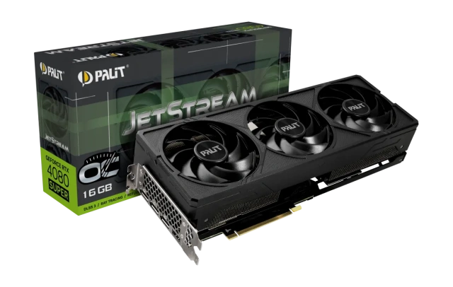 Видеокарта Palit GeForce RTX 4080 SUPER JetStream OC (NED408SS19T2-1032J) купить! 