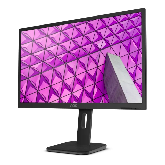 Монитор 23.8'' AOC 24P1 [16:9] 1920х1080(FHD) IPS, nonGLARE, 250cd/m2, H178°/V178°, 1000:1, 50M:1, 16.7M, 5ms, VGA, DVI, HDMI, DP, USB-Hub, Height adj, Pivot, Tilt, Swivel, Speakers, Audio out, 3Y, Grey