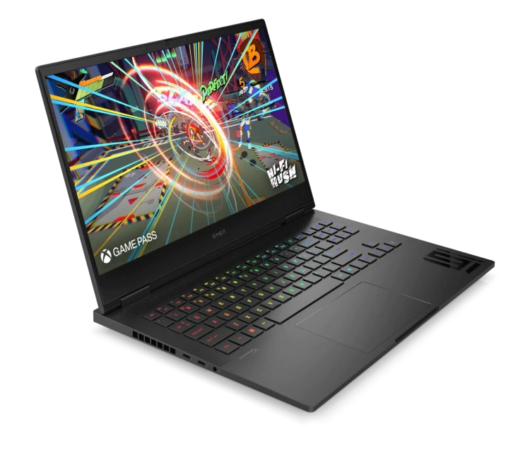 Ноутбук HP OMEN 16-ap0093ax (AMD Ryzen 9 8945HX/16" 2560x1600, 240Hz/32Gb/1Tb SSD/NVIDIA GeForce RTX 5070 8Gb/Win 11 Home) Black - фото