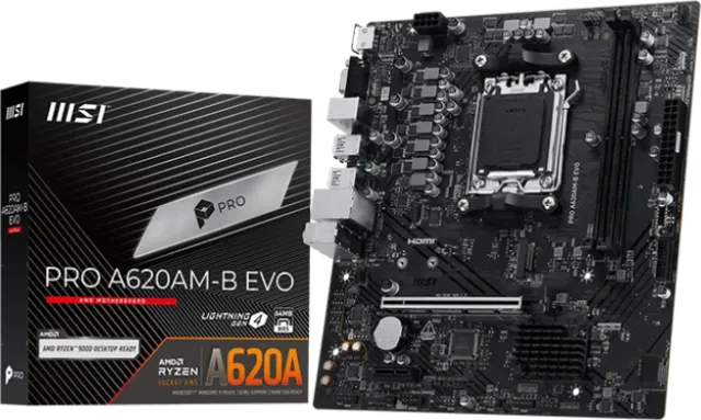 Материнская плата MSI PRO A620AM-B EVO купить! 