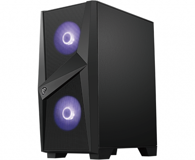 Компьютерный корпус MSI MAG FORGE 100M TG RGB (306-7G03M21-809) Black купить! 