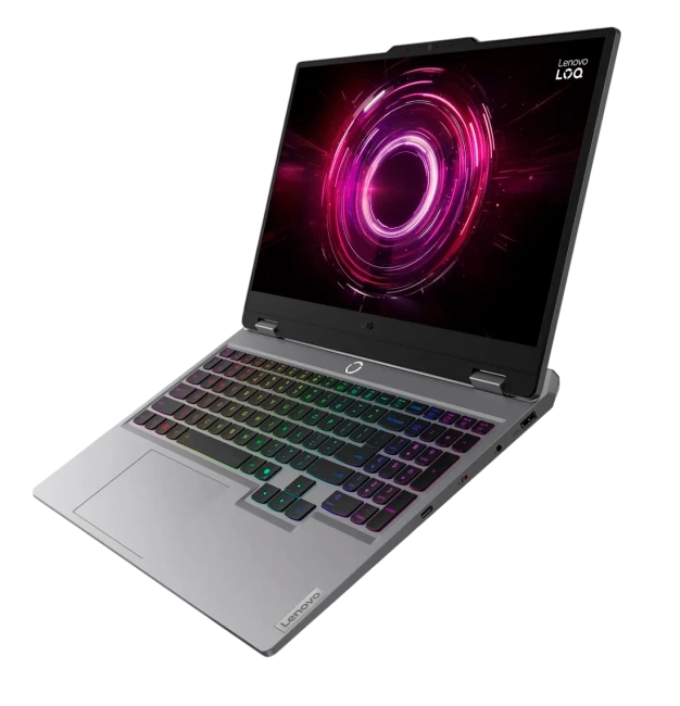 Ноутбук Lenovo LOQ 15AHP10 (AMD Ryzen 7 250/15.6 1920x1080 144Hz/32Gb/2048Gb SSD/NVIDIA RTX 5060 8Gb/Win11Pro) Серый - фото