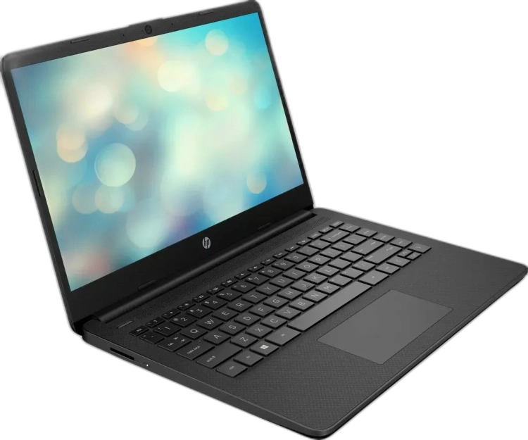 Ноутбук HP 14s-dq20128ur (Pentium Gold 7505 2.0Ghz/14"/1920x1080/8Gb/256Gb SSD/Intel UHD Graphics/Win 11 Home) Black - фото