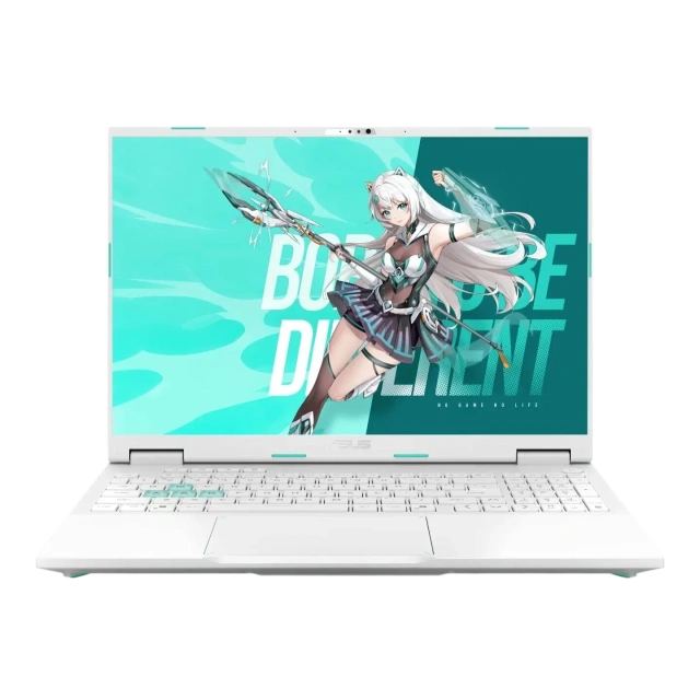 Ноутбук Asus TUF Gaming FA608WM (AMD Ryzen AI 9 HX 370/16" 2560x1600/16Gb/1Tb SSD/NVIDIA GeForce RTX 5060 8Gb/Win 11 Home) Бирюзовый - фото