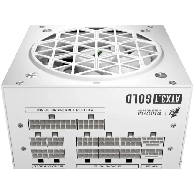 Блок питания 1STPLAYER 750W NGDP GOLD White (HA-750BA4-WH) 16 Pin (PCIe 5.0 Connector Cable Details) купить! 