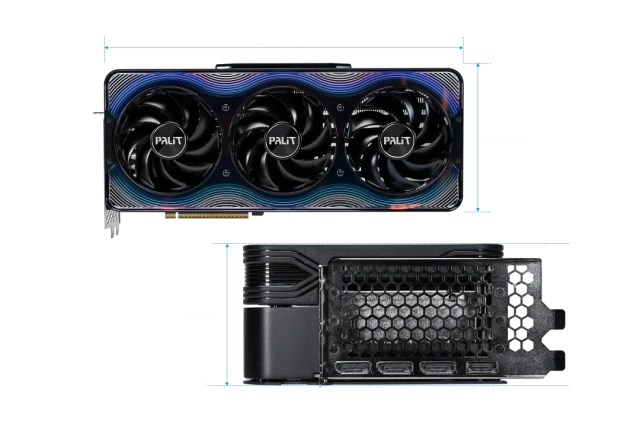Видеокарта Palit GeForce RTX 5080 16GB GAMEROCK OC (NE75080T19T2-GB2030G), Retail купить! 