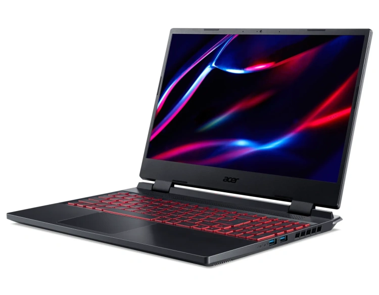 Ноутбук Acer Nitro 5 AN515-58-51LV (Core i5 12450H/15.6" 1920x1080/16Gb/512Gb SSD/NVIDIA GeForce RTX 3050 4Gb/Win 11 Pro) Black - фото