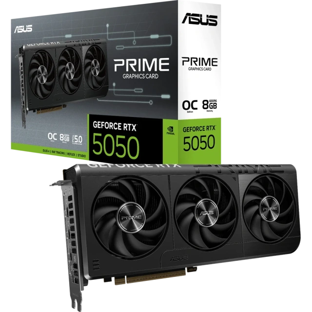 Видеокарта ASUS GeForce RTX 5050 PRIME OC (PRIME-RTX5050-O8G), Retail купить! 