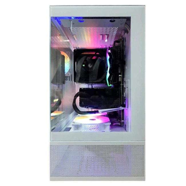 Игровой компьютер 989891 (Core i5-12400F 2.5 ГГц/Intel B760/32 ГБ DDR5 6 ГГц/1024 ГБ SSD/RTX 4060 8 ГБ/Wi-Fi/650W/1STPLAYER MIKU Mi2-A LED White) - купить по выгодной цене!