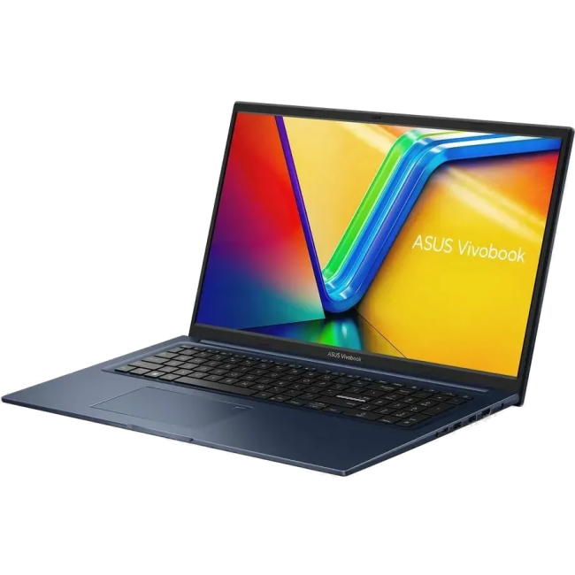Ноутбук ASUS Vivobook 17 X1704ZA-AU343 (Intel Core i5 1235U/17.3"/1920x1080/16Gb/512Gb SSD/Без ОС) 90NB10F2-M00DF0, Blue - фото