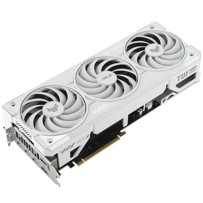 Видеокарта ASUS GeForce RTX 5070 Ti TUF Gaming OC White 16Gb (TUF-RTX5070TI-O16G-WHITE-GAMING), Retail купить! 