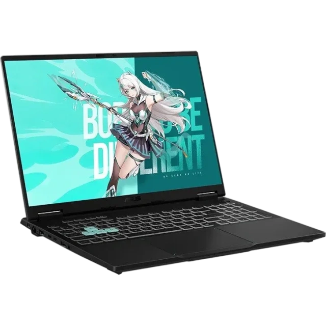 Ноутбук Asus TUF Gaming FA608PP8940 (AMD Ryzen 9 8940HX/16" 2560x1600/16Gb/2048Gb SSD/NVIDIA GeForce RTX 5070 8Gb/Win 11 Pro) Gray - фото