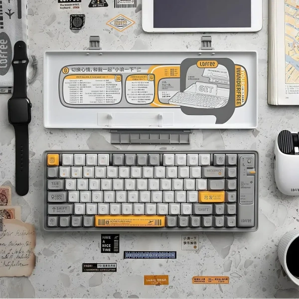 Фото - Механическая клавиатура LOFREE OE901 white bluetooth noRU