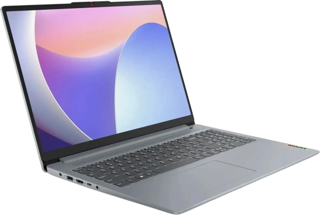 Ноутбук Lenovo IdeaPad Slim 3 15ABR8 (Ryzen 7 7730U/15.6"/FHD/16GB/512GB SSD/Radeon Vega 8/Без ОС) Arctic Gray - фото