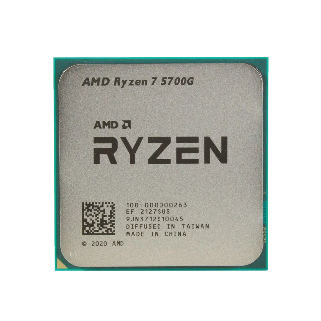 Процессор AMD Ryzen 7 5700G (3.8 ГГц - 4.6 ГГц / AM4 / кол-во ядер: 8  / TDP 65 Вт), OEM купить! 