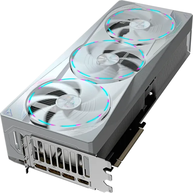 Видеокарта Gigabyte GeForce RTX 5080 AORUS MASTER ICE OC 16Gb (GV-N5080AORUSM ICE-16GD), Retail купить! 