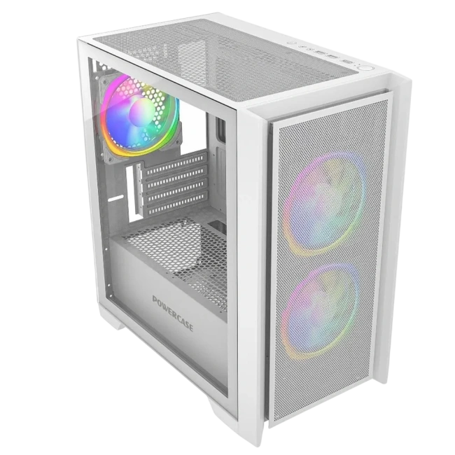 Компьютерный корпус Powercase Alisio Micro Z3W ARGB White (CAMZW-A3) купить! 