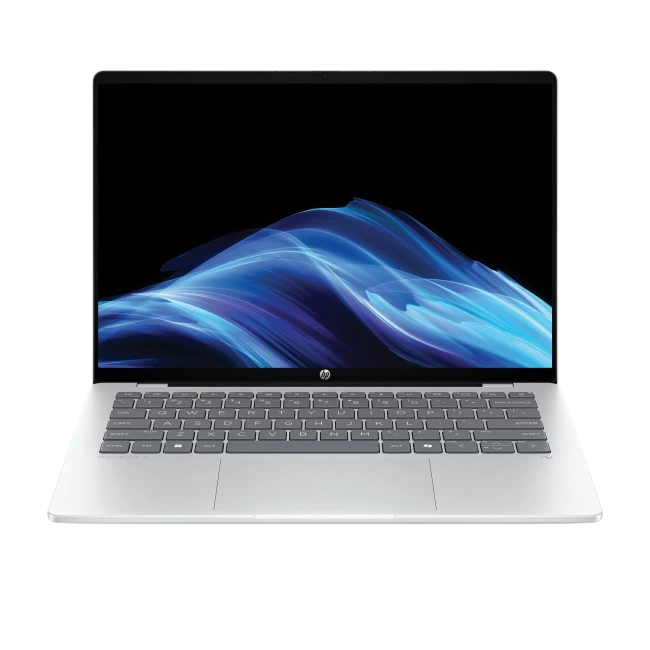 Ноутбук HP OmniBook 5 Laptop Next Gen AI 14-he0037nr (Snapdragon X Plus/14" 1920x1200/32Gb/1Tb SSD/Win 11 Home/до 34 часов работа от акб) Silver - фото