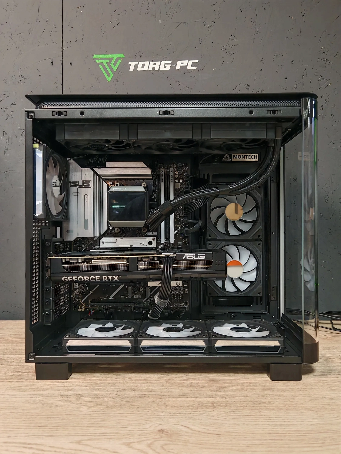 Игровой компьютер 992942 (Ryzen 7 7700X 4.5 ГГц/AMD X870/32 ГБ DDR5 6.0 ГГц/1024 ГБ SSD/RTX 5060 Ti 16 ГБ/Wi-Fi/850W/Montech KING 95 PRO ARGB Black)