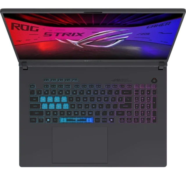 Ноутбук Asus Strix 18 G815LP (Intel Core Ultra 9 275HX/18" 2560x1600/64Gb/2Tb SSD/NVIDIA GeForce RTX5070/Win 11 Home) Gray - фото