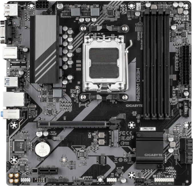 Материнская плата Gigabyte A620M DS3H 2.0 купить! 