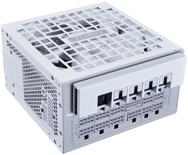Блок питания Lian Li 1200W RS1200G USB HUB White (G9P.RS1200G.WH00.RU) 16 Pin (PCIe 5.1 Connector Cable Details) купить! 