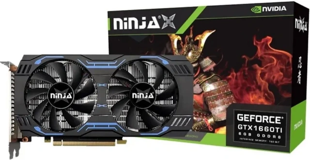 Видеокарта Sinotex GeForce GTX 1660 Ti NINJA 6Gb (NK166TI66F), Retail купить! 