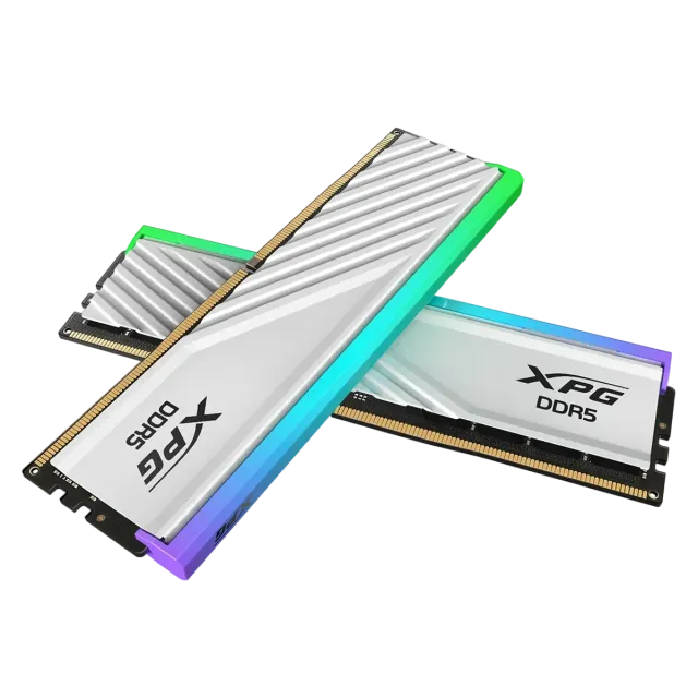 Оперативная память DDR5 32 Gb 6000 MHz ADATA XPG Lancer Blade RGB White (AX5U6000C3416G-DTLABRWH) купить! 