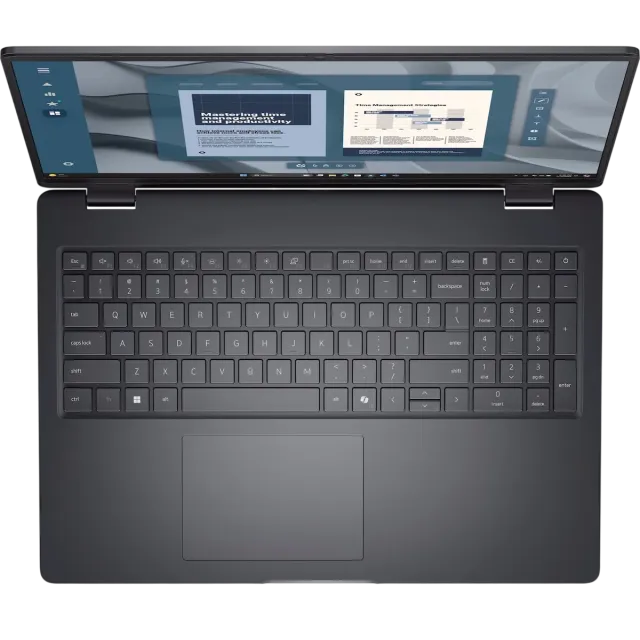 Ноутбук Dell Pro 16 PC16255 (AMD Ryzen 5 220/16" 1920x1200/8Gb/256Gb SSD/AMD Radeon 740M/Wi-Fi/BT/Windows 11 Pro) Black - фото