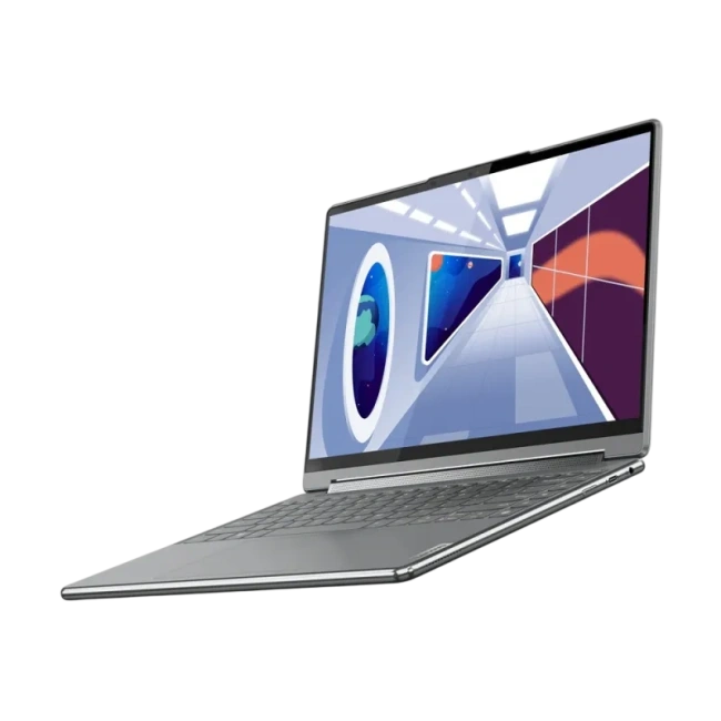 Ноутбук Lenovo Yoga 9 (Core i7 1360P/14" 2880x1800 OLED Touch/16Gb/512Gb SSD/Iris Xe/Win 11 Pro) Yoga Air 14c, Gray - фото