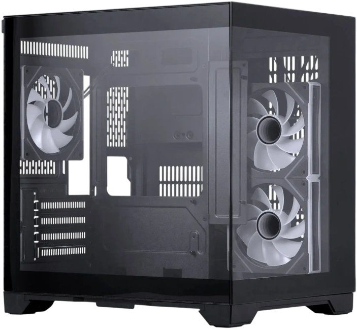 Компьютерный корпус 1STPLAYER MEGAVIEW MV5-TP ARGB Black (MV5-TP-BK-2FC7R-1FC7) купить! 