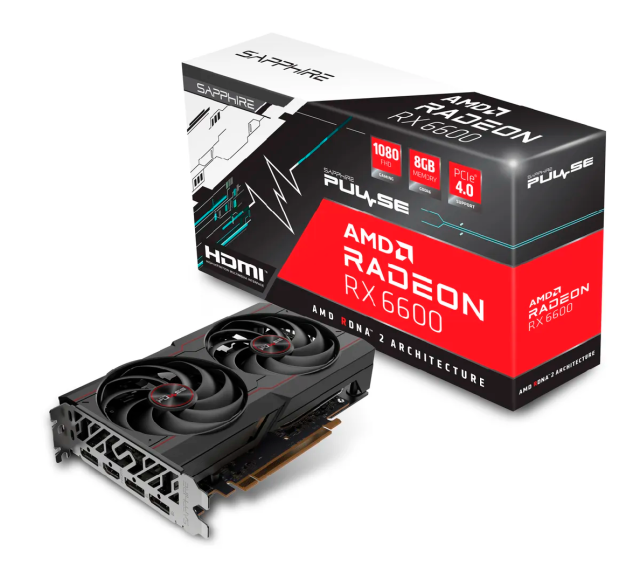 Видеокарта Sapphire AMD Radeon RX 6600 8GB PULSE (11310-01-20G) купить! 