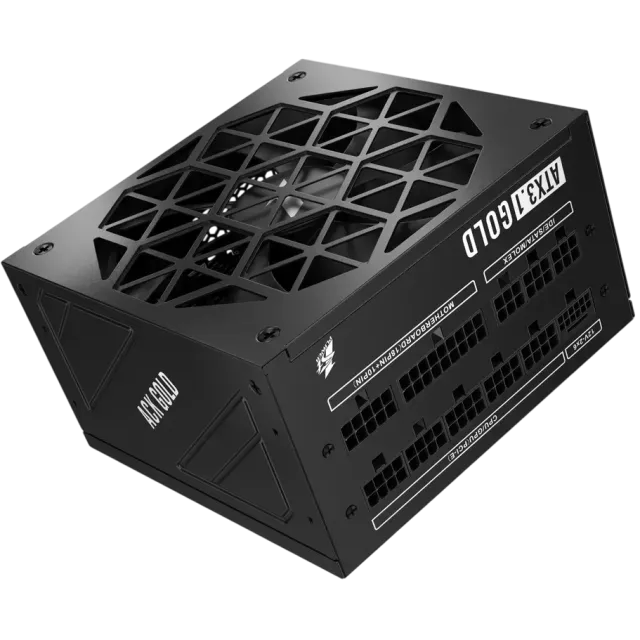 Блок питания 1STPLAYER 850W ACK GOLD  Black (HA-850BA2-BK) 16 Pin (PCIe 5.0 Connector Cable Details) купить! 