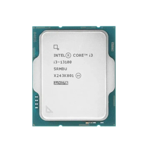 Процессор Intel Core i3-13100 (3.4 ГГц - 4.5 ГГц / LGA1700 / кол-во ядер: 4  / TDP 110 Вт), OEM купить! 