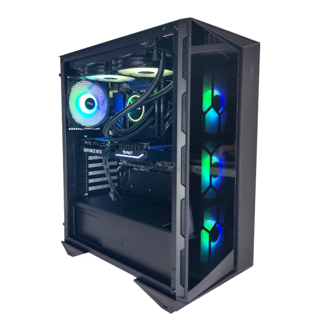 Игровой компьютер 672311 ( Ryzen 9 5900X 3.7 ГГц/AMD X570/32 ГБ DDR4 3.6 ГГц/512 ГБ SSD/GeForce RTX 3070 Ti 8 ГБ/Блок 850W/Корпус MSI MPG GUNGNIR 110R/Win 10 Pro Trial) - купить по выгодной цене!