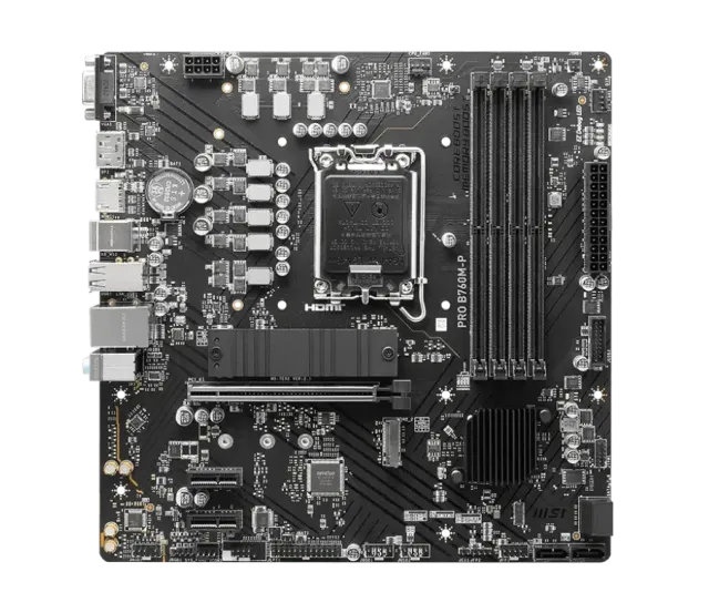 Материнская плата MSI PRO B760M-P DDR5 купить! 