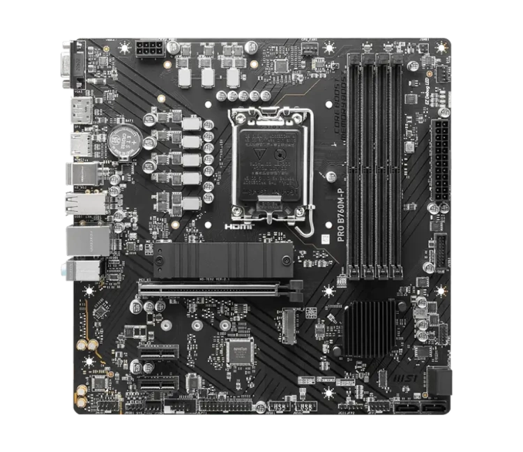 Материнская плата MSI PRO B760M-P DDR5 купить! 