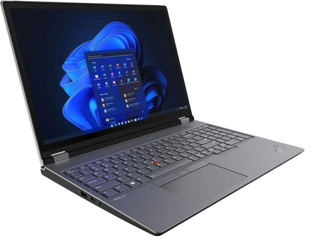 Ноутбук Lenovo ThinkPad P16 Gen 1 (Core i9-12900HX/16"/3840х2400/128Gb/2Тб SSD/RTX A5500 16Gb/Win 11 Pro) Gray - фото