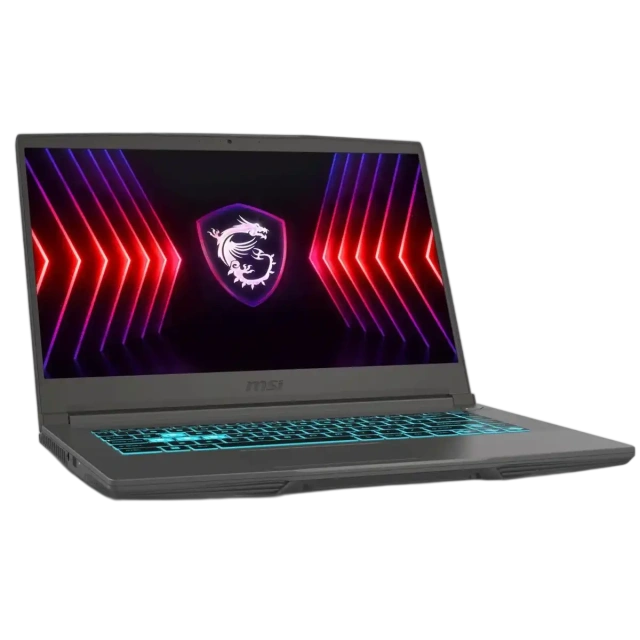 Ноутбук MSI Thin 15 B12VE-1294XRU (Core i5 12450H/15.6"/1920x1080/16GB/512GB SSD/nVidia GeForce RTX 4050/DOS) - фото